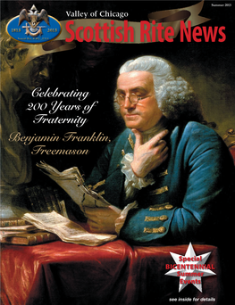 Celebrating 200 Years of Fraternity Benjamin Franklin, Freemason