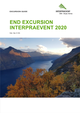 End Excursion Interpraevent 2020