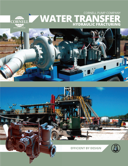 Water Transfer Hydraulic Fracturing