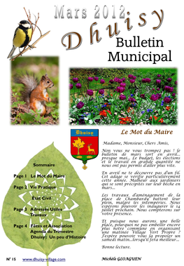 Bulletin Municipal