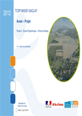 TCSP MASSY-SACLAY Avant – Projet