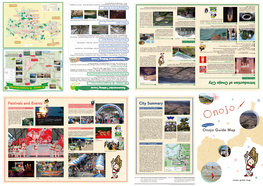 Festivals and Events City Summary Onojo Guide Map Intr Od Ucti on Of