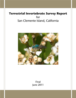 SCI Insectsurveys Report.Fm