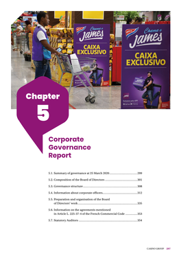 Chapter 5 Corporate Governance Report