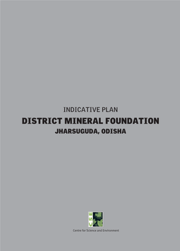 District Mineral Foundation Jharsuguda, Odisha