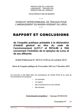Rapport SITA Lirou Avec Annexes.Pdf
