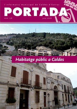 Habitatge Públic a Caldes De L’Alcalde