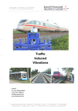 Booklet Traffic Vibrations
