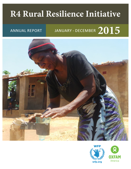 R4 Rural Resilience Initiative Annual Report January - December 2015