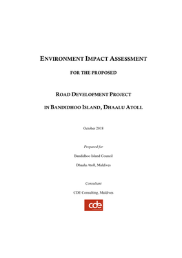 Environment Impact Assessment