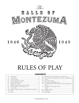 Rules of Play