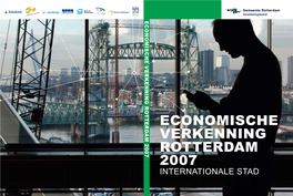 Economische Verkenning Rotterdam 2007 Rotterdam Verkenning Economische