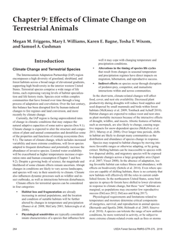 Climate Change Vulnerability and Adaptation in the Intermountain Region