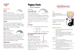 Pappus Chain