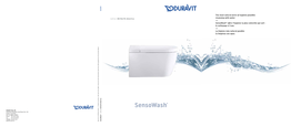 Sensowash® Starck F Sensowash® Slim Sensowash® Starck — — — — 10 22 34 44