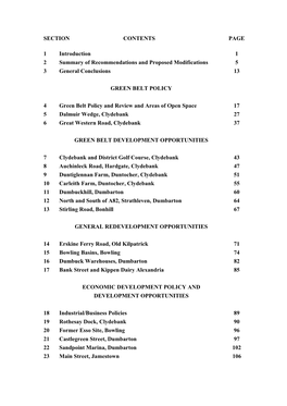 Report of Local Plan Inquiry 1 16 March 2009 FINALISED DRAFT WEST DUNBARTONSHIRE LOCAL PLAN