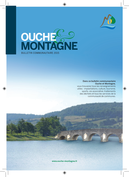 Ouche Montagne Bulletin Communautaire& 2015