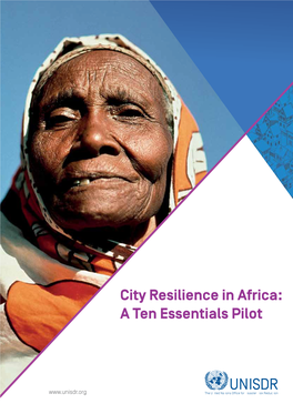 City Resilience in Africa: a Ten Essentials Pilot