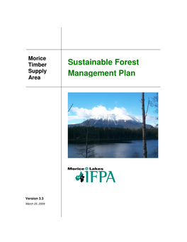 Sustainable Forest Management Plan