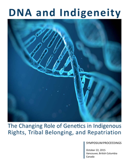 DNA and Indigeneity