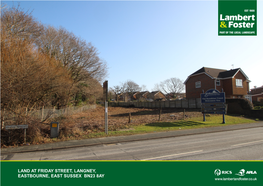 Land at Friday Street, Langney, Eastbourne, East Sussex Bn23 8Ay
