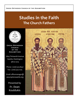 The Church Fathers