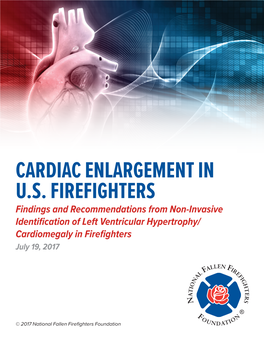 Cardiac Enlargement in U.S. Firefighters