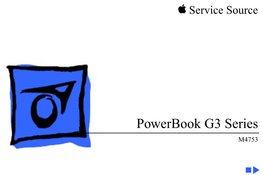 Powerbook G3 Series M4753