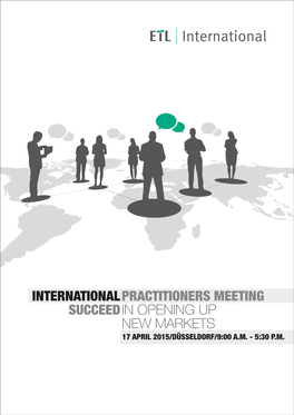 Practitioners Meeting International Succeedin