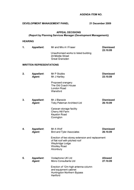Report by Planning Services Manager (Development Management))