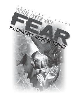 AGE of FEAR-ED GUIDE INTERIOR.Indd 1 11/27/12 7:58 PM Important Information for Readers