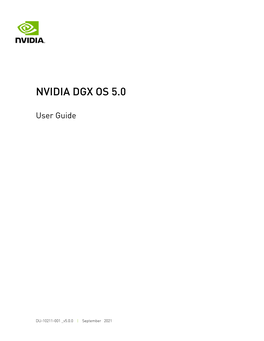 Nvidia Dgx Os 5.0