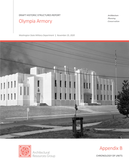 Olympia Armory Appendix B