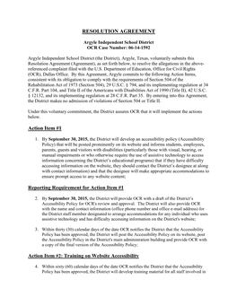 Argyle Independent School District (PDF)