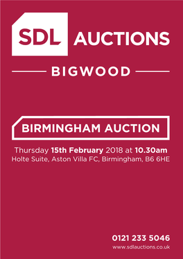 SDL Bigwood Feb18 Lot Pages.Indd 19 25/01/2018 16:56 LOTLOT 2 LAND ADJACENT 43 SHARD END CRESCENT, SHARD END, BIRMINGHAM B34 7AE