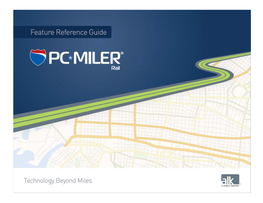 PC*MILER|Rail Feature Reference Guide