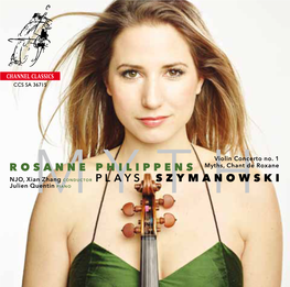 Rosanne Philippens PLAYS Szymanowski