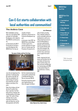 Con-E-Ect Starts Collaboration with Local Authorities and Communities!