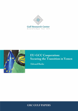 EU-GCC Cooperation: Securing the Transition in Yemen