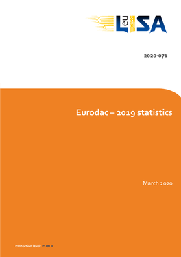 Eurodac – 2019 Statistics 1