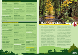 Faltblatt Selketal-Stieg