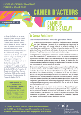 Le Campus Paris Saclay