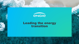 Leading the Energy Transition