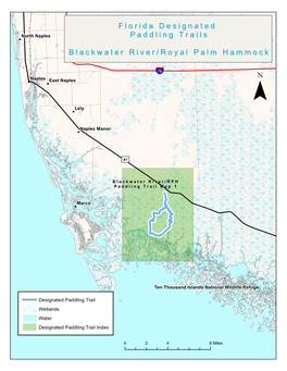 Blackwater River and Royal Palm Hammock Paddling Trail