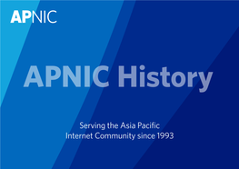 Serving the Asia Pacific Internet Community Since 1993 1993