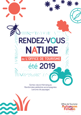 Les Rendez-Vous Nature 2019.Indd