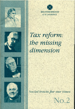 Tax Reform: the Missing Dimension