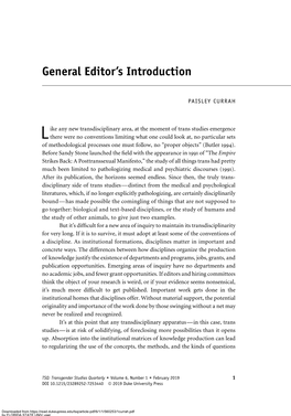 General Editor's Introduction