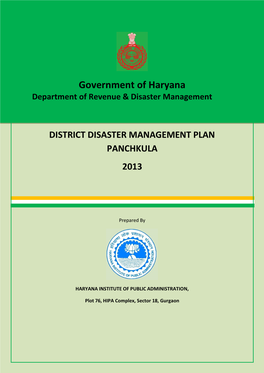Government of Haryana Department of Revenue & Disaster Management