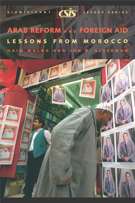 Arab Reform and Foreign Aid : Lessons from Morocco / Haim Malka, Jon B